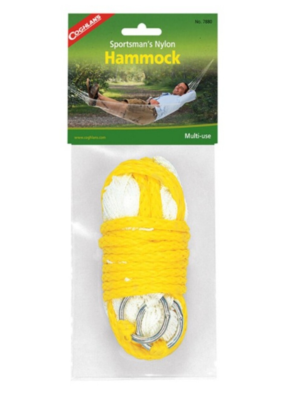 Coghlan's Hammock Sportsman's Nylon Yellow & White